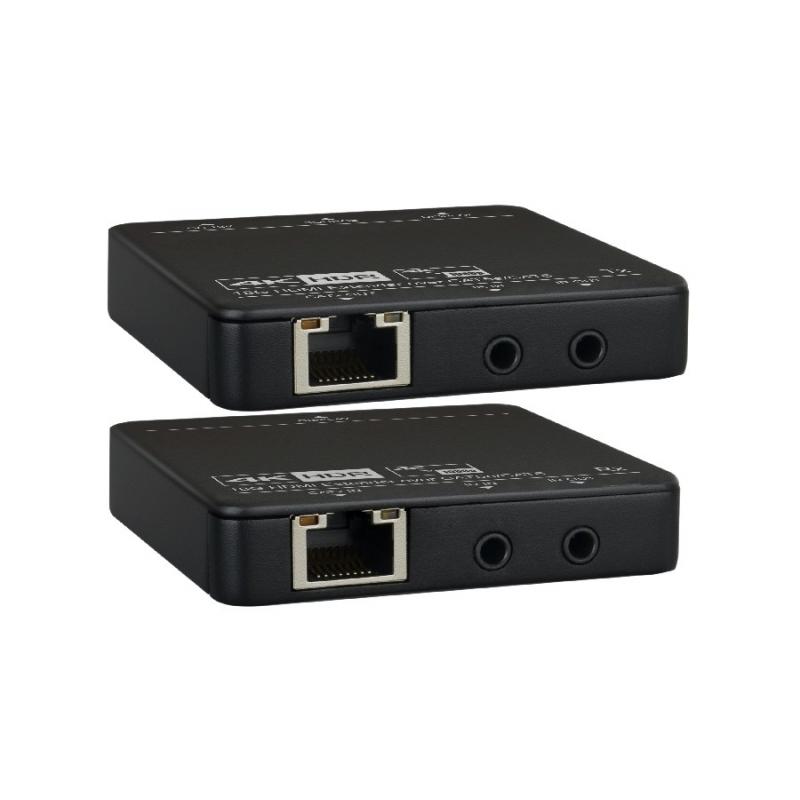 levelone-hve-9006-extensor-audio-video-transmisor-y-receptor-de-senales-av-negro