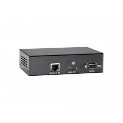 LevelOne HVE-9211PR extensor audio/video Receptor AV Negro