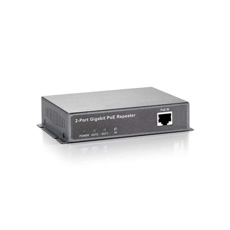levelone-repetidor-poe-gigabit-2-puertos-cascade