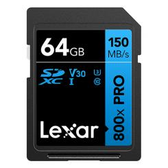 Lexar High-Performance 800xPRO 64 GB SDXC UHS-I Clase 10