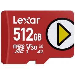 Lexar LMSPLAY512G-BNSNG memoria flash 512 GB MicroSDXC UHS-I Clase 10
