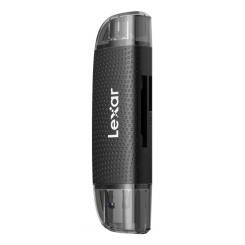 Lexar LRW310X-BNBNG lector de tarjeta USB 2.0 Type-A/Type-C Negro