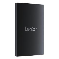 Lexar LSL500X004T-RNBNG unidad externa de estado sólido 4 TB USB Tipo C USB 3.2 Gen 2x2 Negro