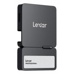 Lexar Professional Go Portable SSD with Hub 2 TB USB Tipo C 3.2 Gen 2 (3.1 Gen 2) Negro
