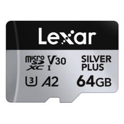 Lexar Professional SILVER PLUS 64 GB MicroSDXC UHS-I
