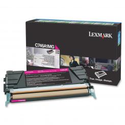 Lexmark  746Dn/746DTN/746N/748de/748Dte/748E Cartucho de Toner magenta Retornable / 7.000 PAGINAS RETORNABLE