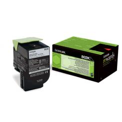 Lexmark 802K Toner Retornable negro(1K)