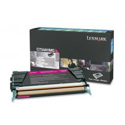 Lexmark C-734/736, X-734/736/738 Toner magenta Retornable / (6.000 páginas)