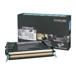 Lexmark C-736, X-736/738 Toner negro alto rendimiento Retornable / (12.000 páginas)