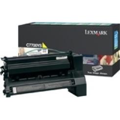Lexmark C-770/772 Cartucho amarillo Retornable / 6.000 páginas