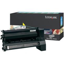 Lexmark C-782/X-782 Cartucho de impresión amarillo Retornable (15.000 Pag)