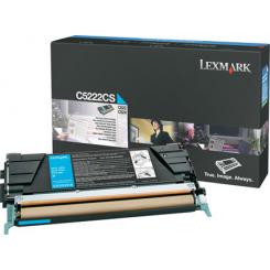 Lexmark C522, C524, C53X Cartucho Toner cian (3K) /  3.000 pág.