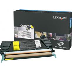 Lexmark C524, C532, C534 Cartucho Toner amarillo alto rendimiento (5K) /  5.000 pág.