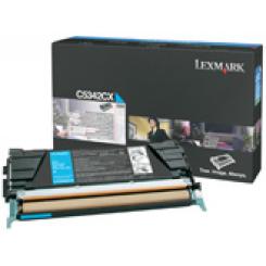 LEXMARK C534 Cartucho Toner cian extra alto rendimiento (7K) /  7.000 pág.