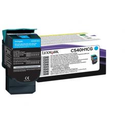 Lexmark C540/543/544 Toner cian Retornable alto rendimiento / (2.000 páginas)