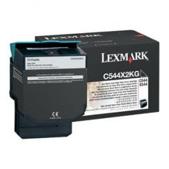 Lexmark C544, X544 Cartucho Toner negro extra alto rendimiento (6K) /  6.000 pág.