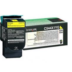 Lexmark C544/X544 Toner amarillo extra alto rendimiento Retornable / (4.000 páginas)
