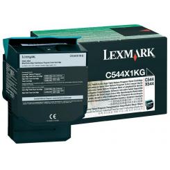 Lexmark C544/X544 Toner negro extra alto rendimiento Retornable / (6.000 páginas)