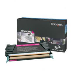 LEXMARK C736, X736, X738  Cartucho de Toner magenta alto rendimiento (10K) /  10.000 pág.