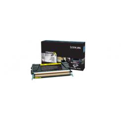 Lexmark C746, C748 Cartucho de Toner amarillo /  7.000 pág.