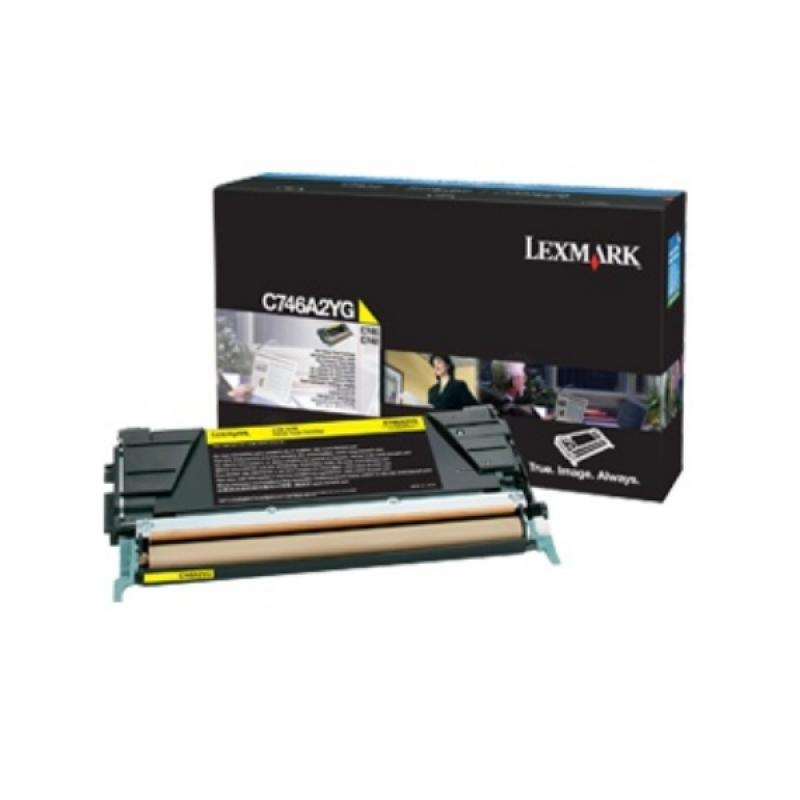 lexmark-c746-c748-yellow-corporate-cartidge-7000-pag