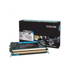 Lexmark C748 Cartucho de Toner cian alto rendimiento Retornable / 10000 páginas
