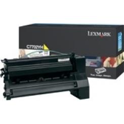 Lexmark C77X Cartucho impresión amarillo alto rendimiento (10K) /  10.000 pág.