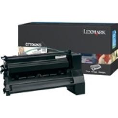 Lexmark C77X Cartucho impresión negro (6K) /  6.000 pág.