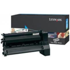 Lexmark C782 Cartucho de impresión cian extra alto rendimiento (15K)