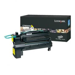 Lexmark C792 Cartucho de impresión amarillo extra alto rendimiento (20K)