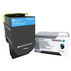 Lexmark CS/CX 417 Cartucho de Toner cian alto rendimiento /  3 500 pág.