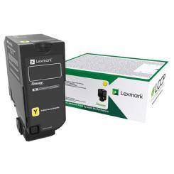 Lexmark CS/CX 727, CS728 Cartucho de Toner amarillo Retornable /  10 000 pág.