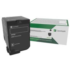 Lexmark CS/CX 727, CS728 Cartucho de Toner negro Retornable /  13 000 pág.