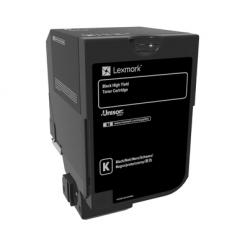 Lexmark CS720, CS725 Cartucho de Toner negro de alto rendimiento /  20.000 pág.