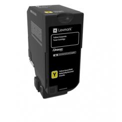 LEXMARK CS720, CS725, CX725 Cartucho Corporativo amarillo (3 000 paginas)