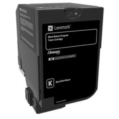 Lexmark CS720, CS725, CX725 Cartucho de Toner negro Retornable /  3.000 pág.