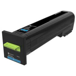 Lexmark CS820 Cartucho de Toner cian rendimiento extra alto /  22.000 pág.