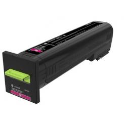 Lexmark CS820 Cartucho de Toner magenta rendimiento extra alto Retornable /  22.000 pág.