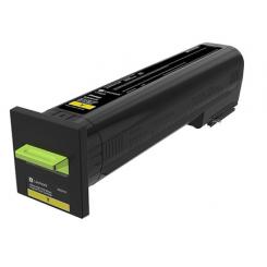 Lexmark CX82X, CX860 Cartucho de Toner amarillo alto rendimiento Retornable /  17.000 pág.