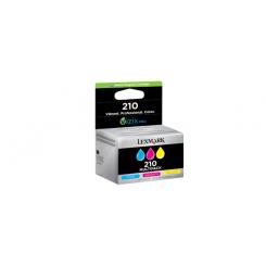 Lexmark OffiCE Edge Pro 4000/5500/5500T Cartucho TRicolor Nº210 (Pack 3)