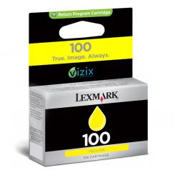 Lexmark S/305/405/505/605 Pro/205/705/805/905 Cartucho de Tinta amarillo Retornable Nº100 / 200 P?GINAS