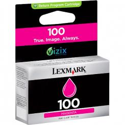 Lexmark S/305/405/505/605 Pro/205/705/805/905 Cartucho de Tinta magenta Retornable Nº100XL / 600 P?GINAS