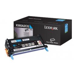 Lexmark X560 Cartucho de impresión cian / (4.000 pág.)