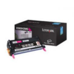 Lexmark X560 Cartucho de impresión magenta alto rendimiento / (10.000 pág.)