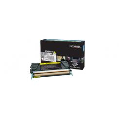 Lexmark X748 Cartucho de Toner amarillo alto rendimiento Retornable /  10.000 pág.