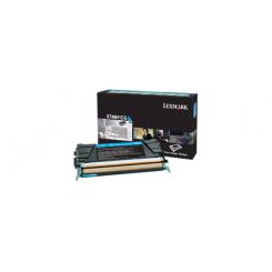 LEXMARK X748 Cartucho de Toner cian alto rendimiento Retornable /  10.000 pág.