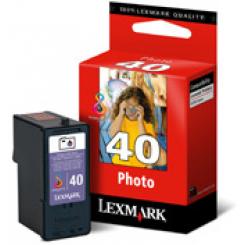 Lexmark Z1520, Multifuncion X4850/6570/9350/9570 Cartucho Nº40 photo / (135 fotos 10x15)