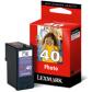 lexmark-z1520-multifuncion-x4850-6570-9350-9570-cartucho-nº40-photo-135-fotos-10x15