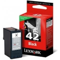 Lexmark Z1520, Multifuncion X4850/6570/9570 Cartucho negro Retornable Nº42 / 220 pág.