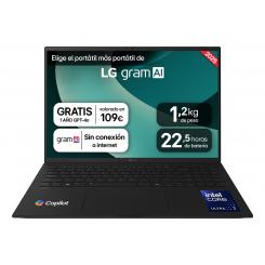 LG Gram 16ZD90T-G.AX88B ordenador portatil Intel Core Ultra 7 255H Portátil 40,6 cm (16